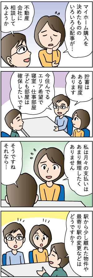 フリーランスの住宅購入～第二話「できるだけ購入・返済リスクの低い物件を選ぶには・・・編」