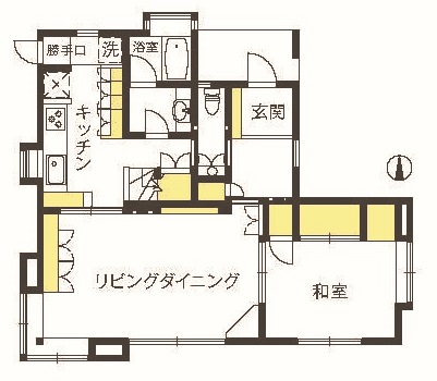 N邸見取り図