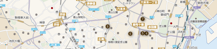 麻布Map