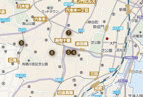 麻布Map