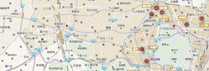 千代田区Map