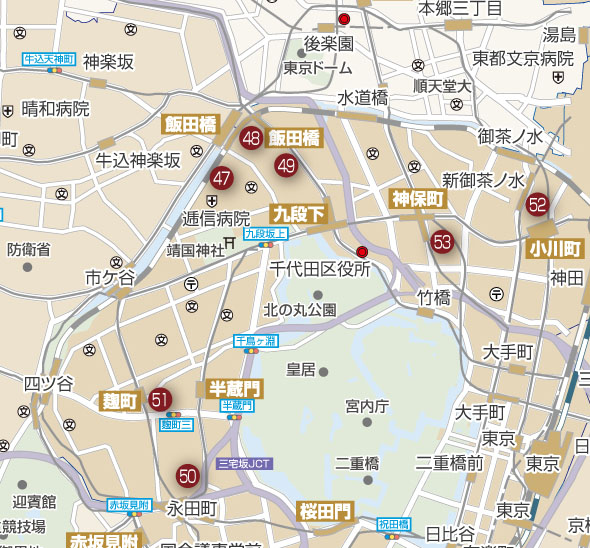 千代田区Map