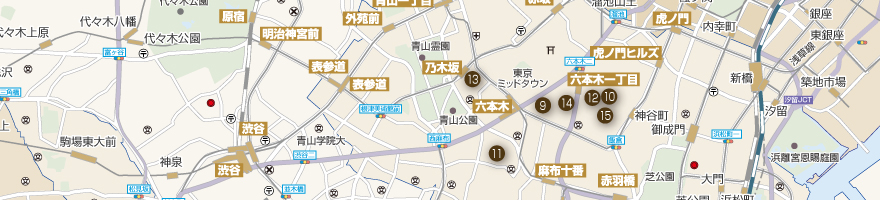 六本木Map