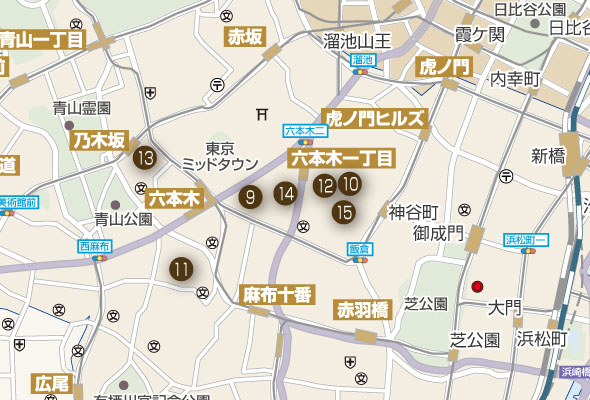 六本木Map