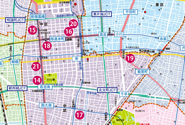 中区Map