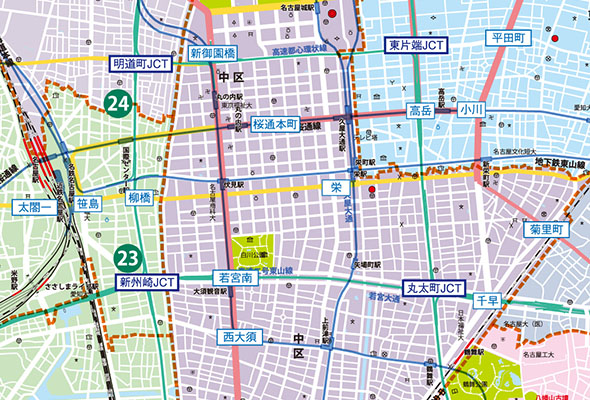 中村区Map