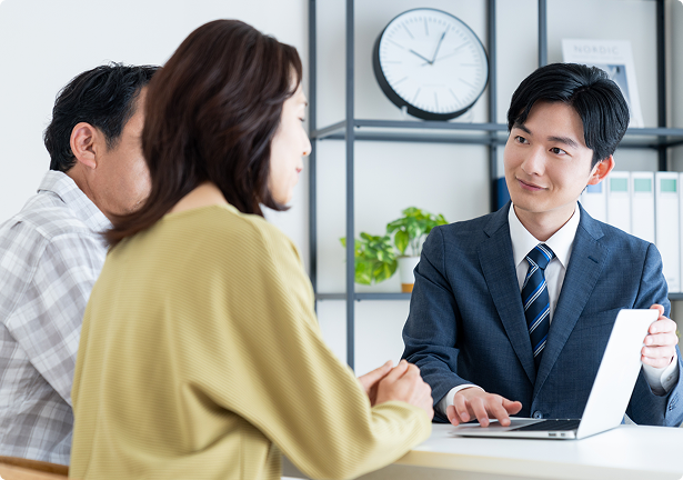 お客さまの売却希望条件をうかがいます イメージ