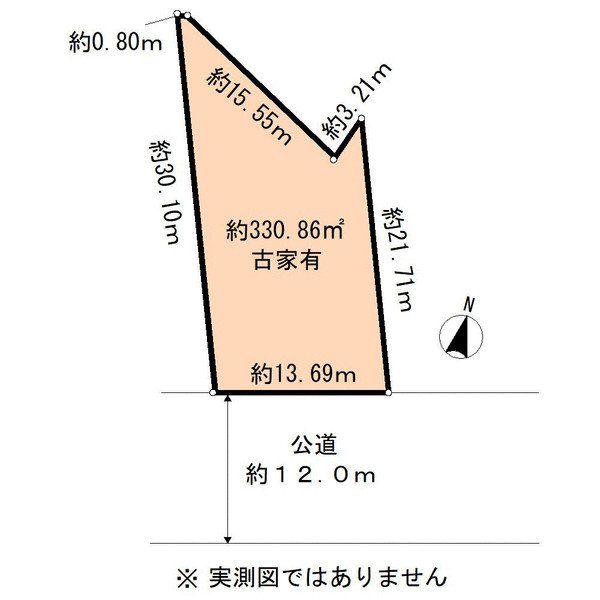 新潟県新潟市中央区 長潟間取り図