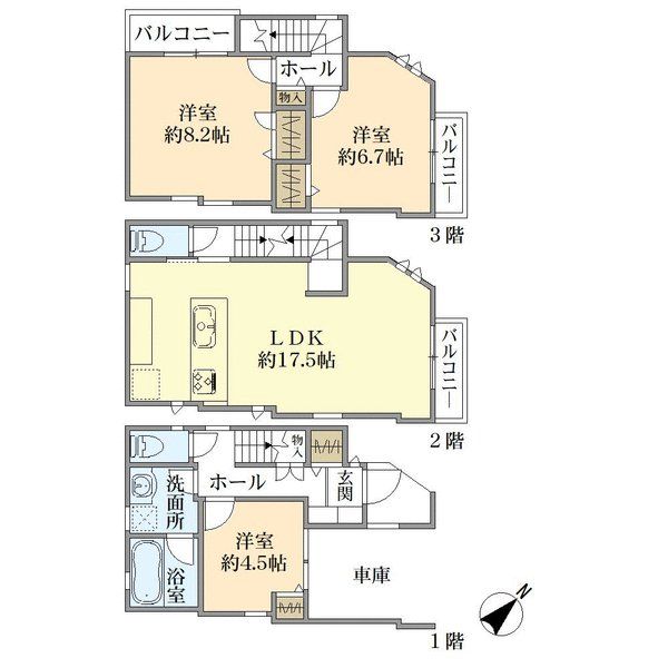 兵庫県神戸市須磨区 青葉町１丁目間取り図