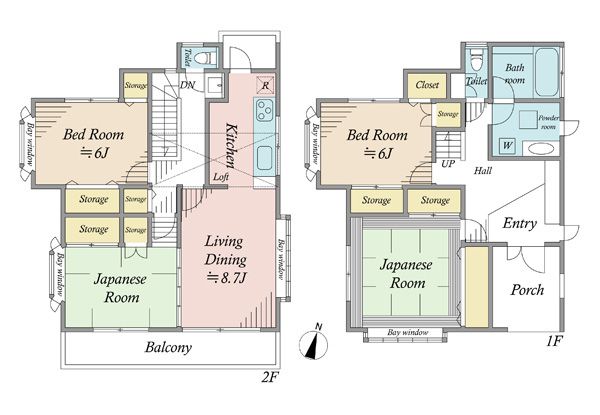 埼玉県朝霞市 根岸台８丁目間取り図