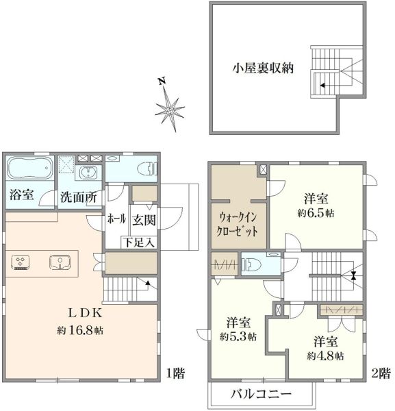 東京都西東京市 新町３丁目間取り図