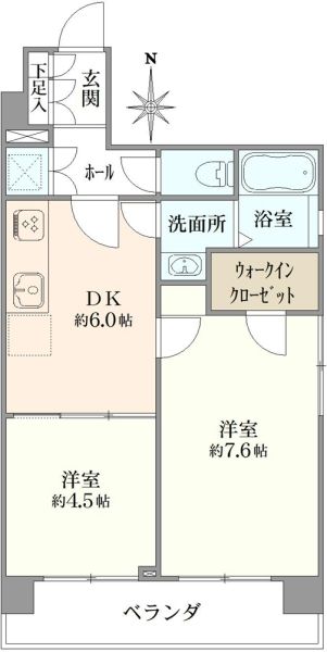 パーソナルハイツ西新井大師間取り図