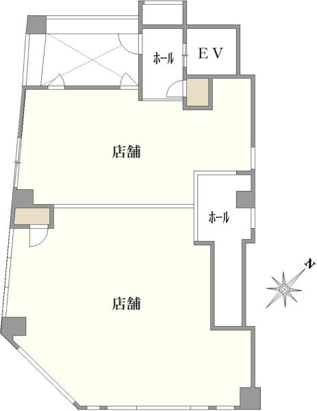ストーク伊勢佐木齋藤ビル　2階間取り図