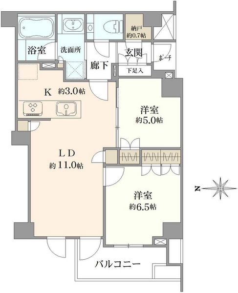 プラウド中野テラス + 間取り