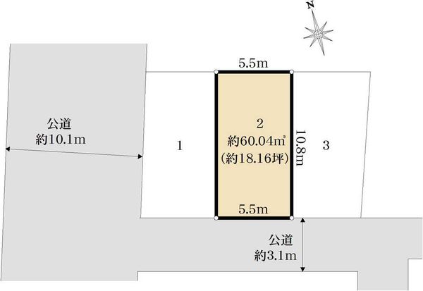 埼玉県さいたま市大宮区 堀の内町3丁目(1369053)【土地】 | みずほ