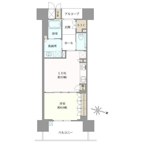 サンフォーリーフタウン桜ノ宮間取り図