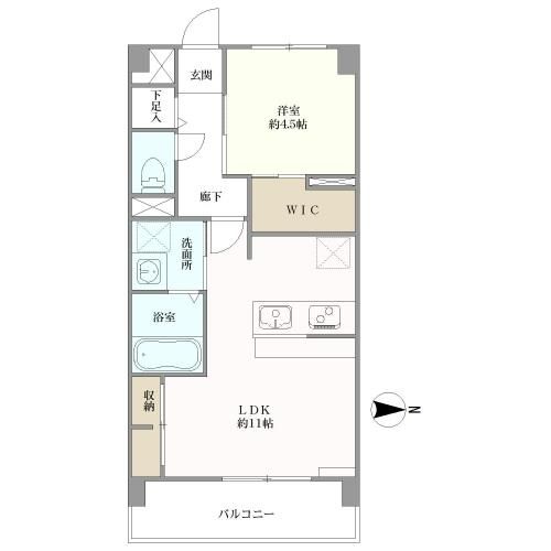 中野ダイヤハイツ間取り図