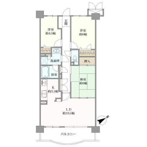 のむら小笹ヒルズ間取り図