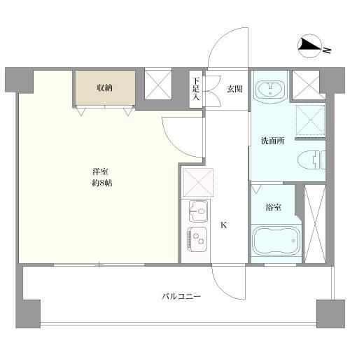 Ｒｉｓｉｎｇ　Ｐｌａｃｅ八王子みなみ野間取り図