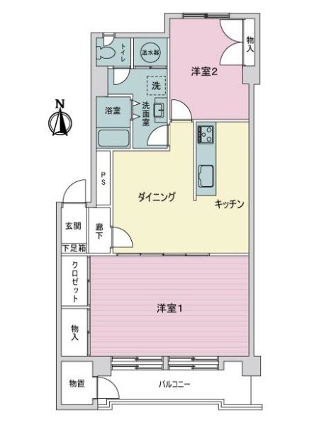 ライオンズマンション東照宮間取り図