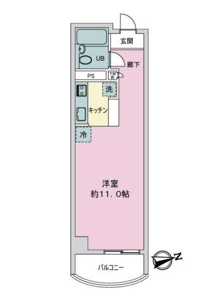 クレール布引間取り図