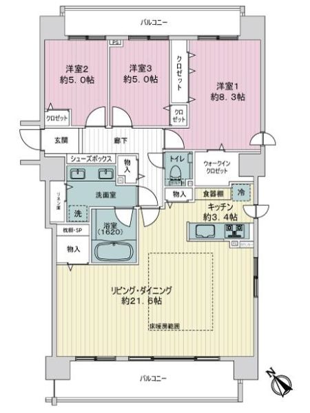 ブランズ宮の森間取り図