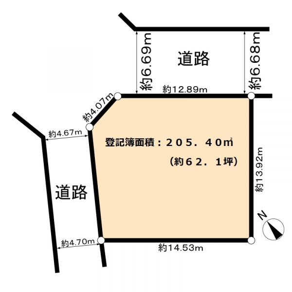 大阪府豊中市 緑丘４丁目間取り図