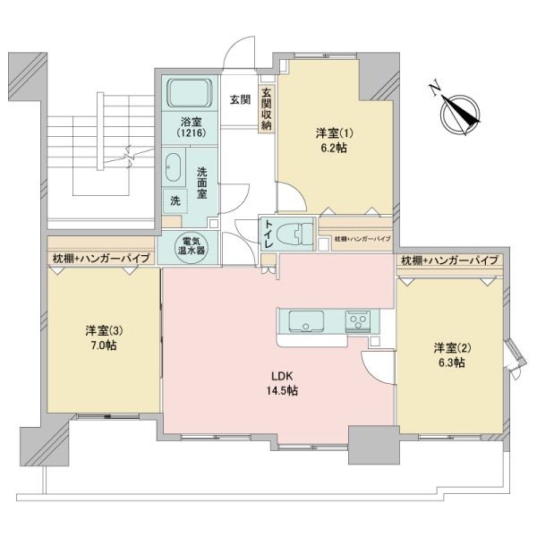 ジョイナス博多南間取り図