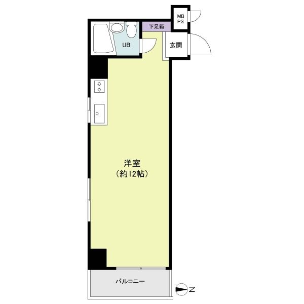 トーカン池袋第２キャステール間取り図