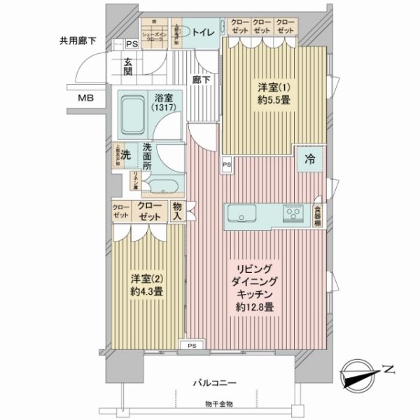 ルジェンテ浅草間取り図