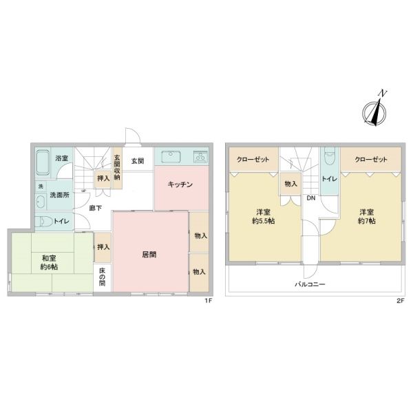 神奈川県相模原市南区 上鶴間８丁目間取り図