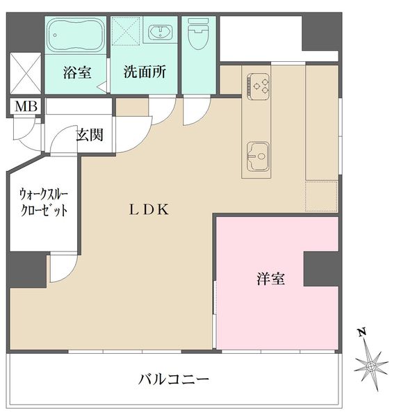 ネオハイツ田町間取り図