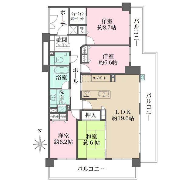 セレブラント寿楽荘間取り図