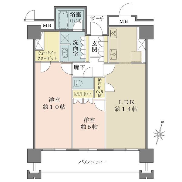 MJR赤坂タワー間取り図